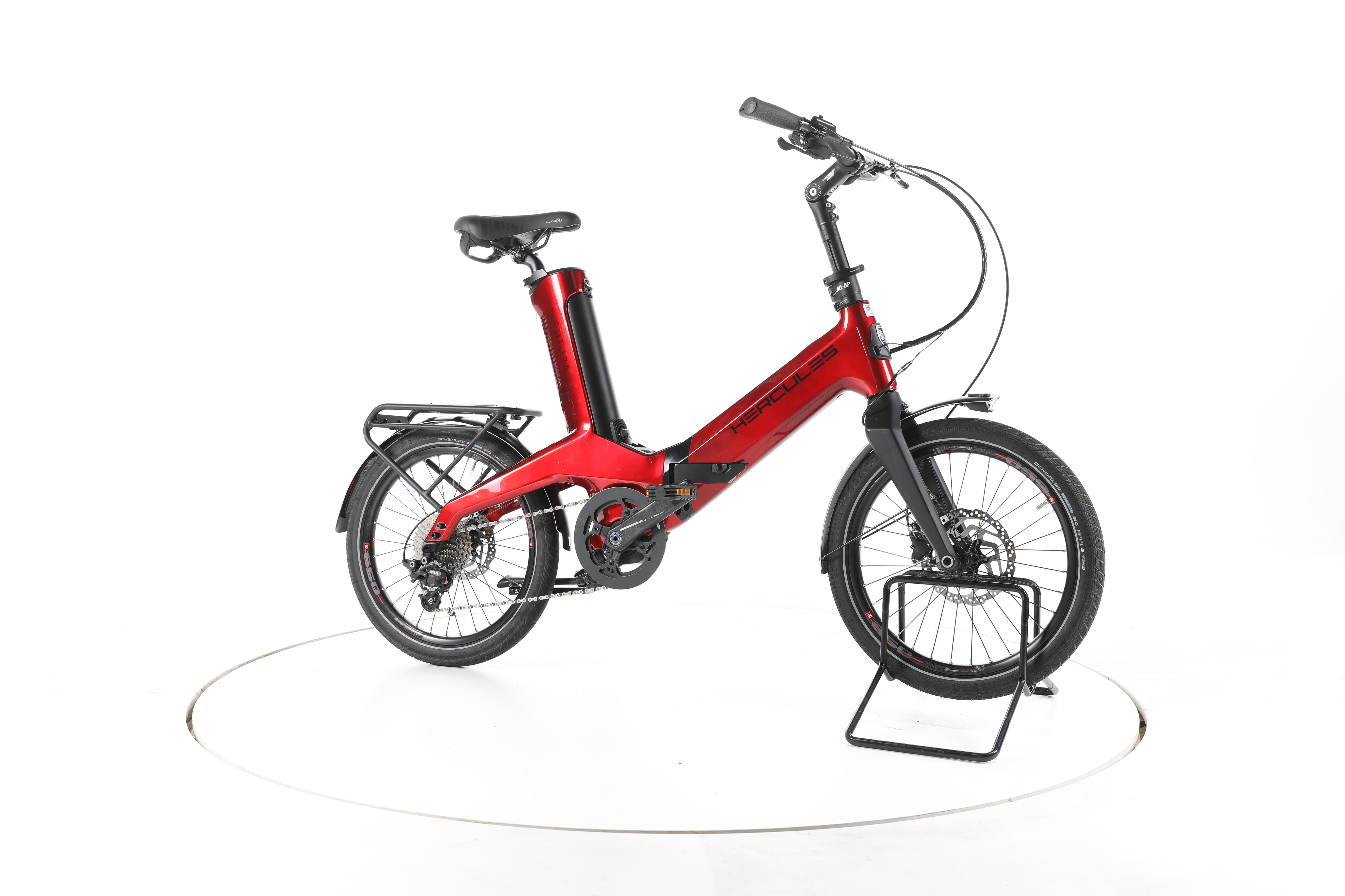 Hercules Futura Fold I-10 Falt E-Bike Tiefeinsteiger Carbon - Image 2