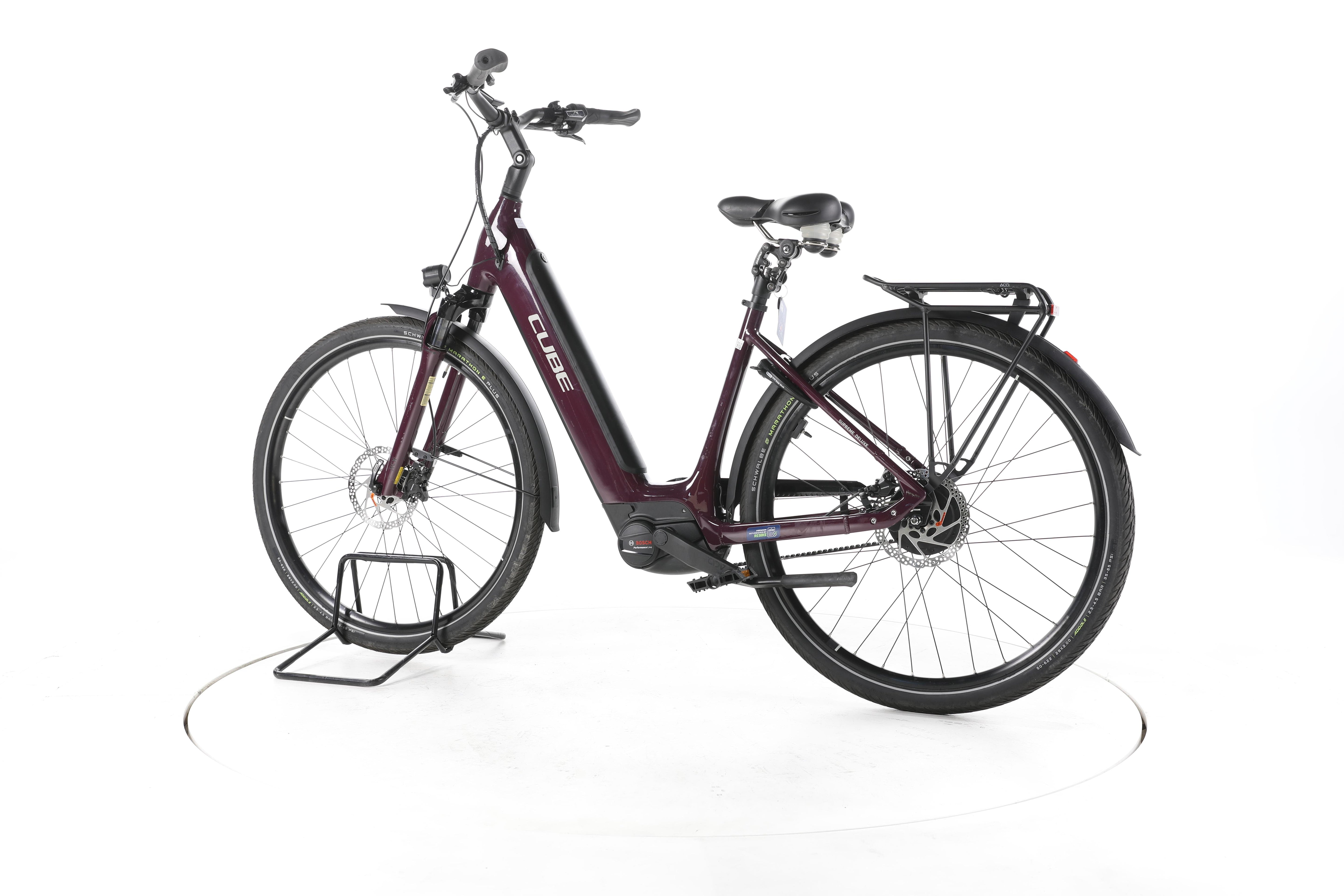Cube Supreme Hybrid Deluxe Pro City E-Bike Tiefeinsteiger 2025 - Image 8