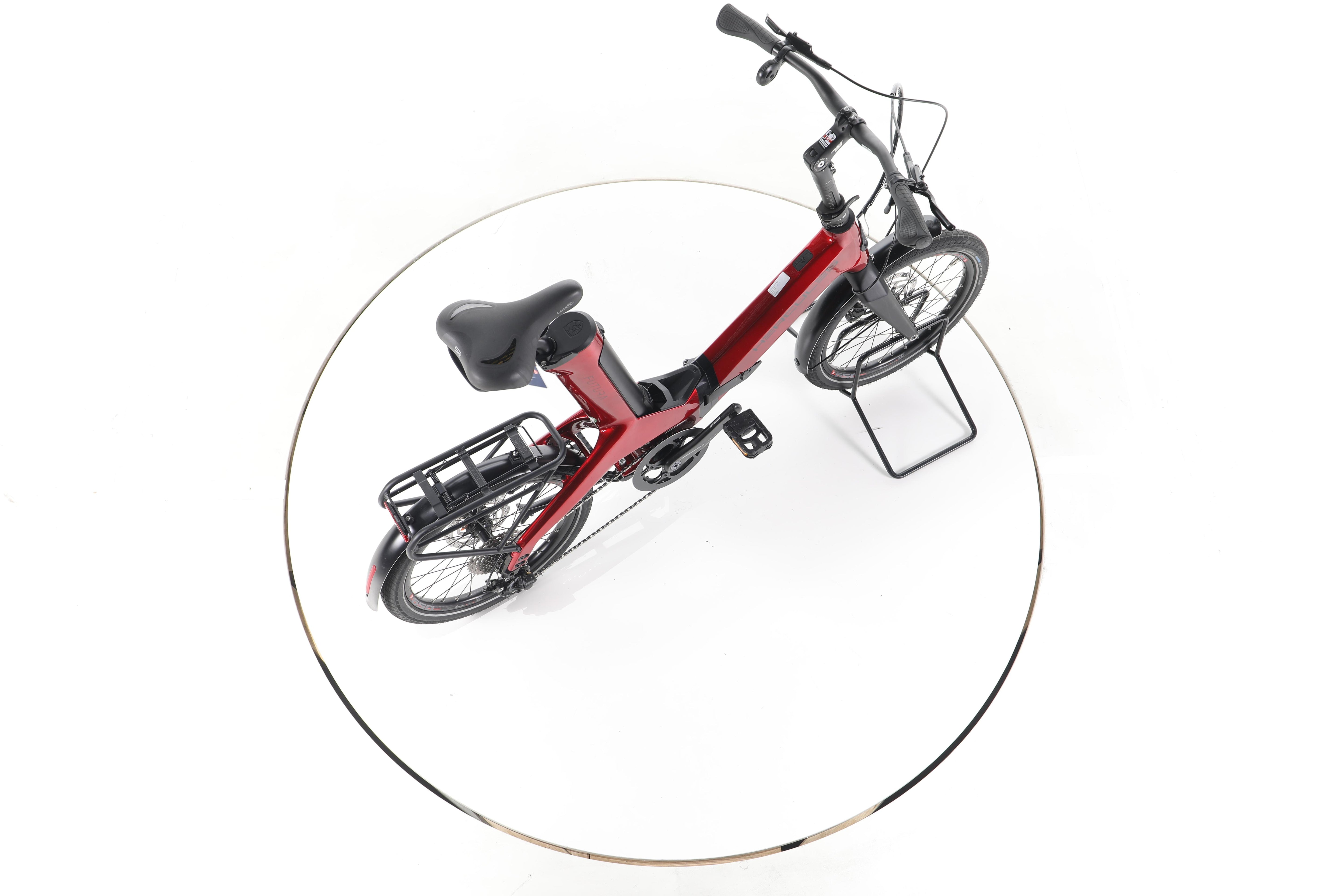 Hercules Futura Fold I-10 Falt E-Bike Tiefeinsteiger Carbon - Image 24